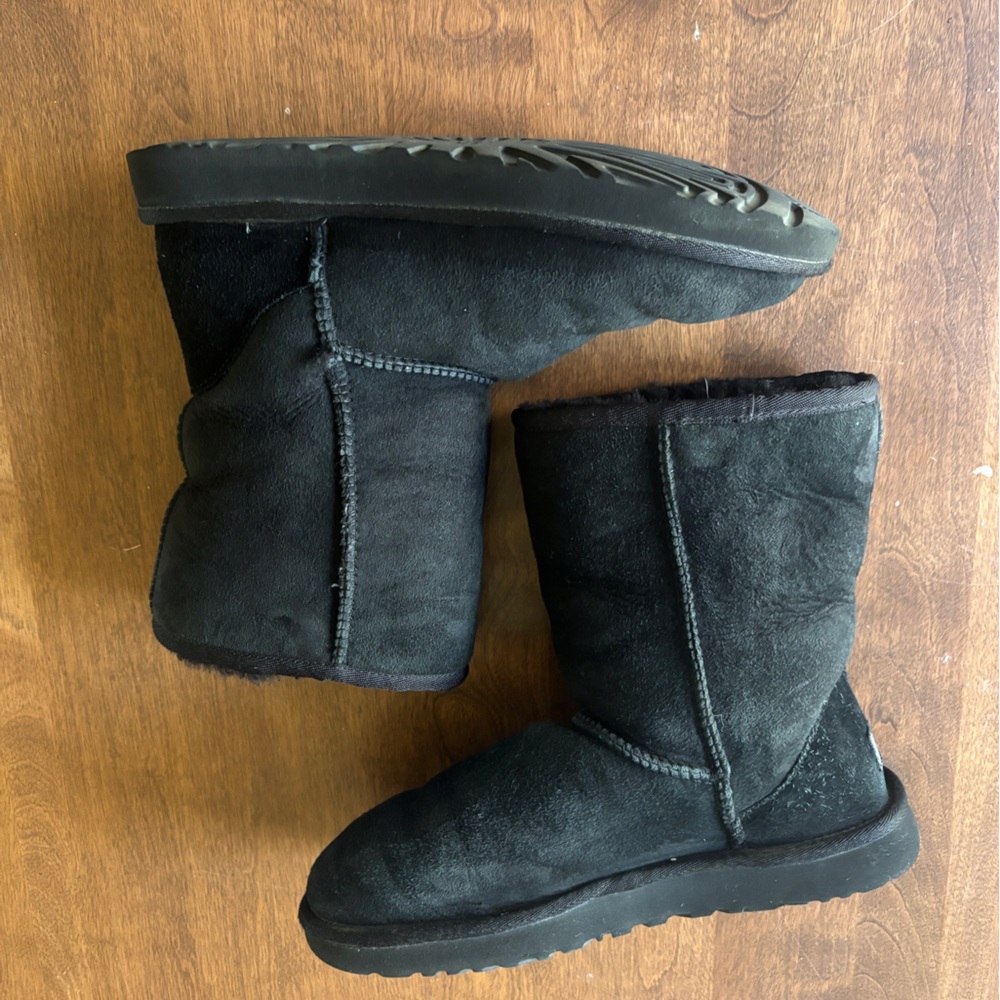 UGG Black Suede Boots
